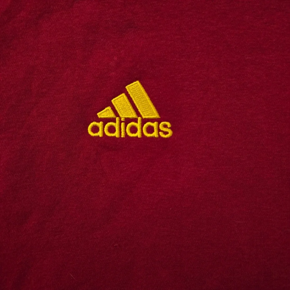 Adidas Real Salt Lake Soccer Hoodie Mens XL Red Yellow RSL MLS Pullover Fleece